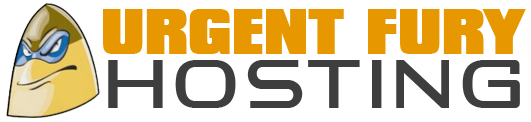 Urgent Fury Hosting logo